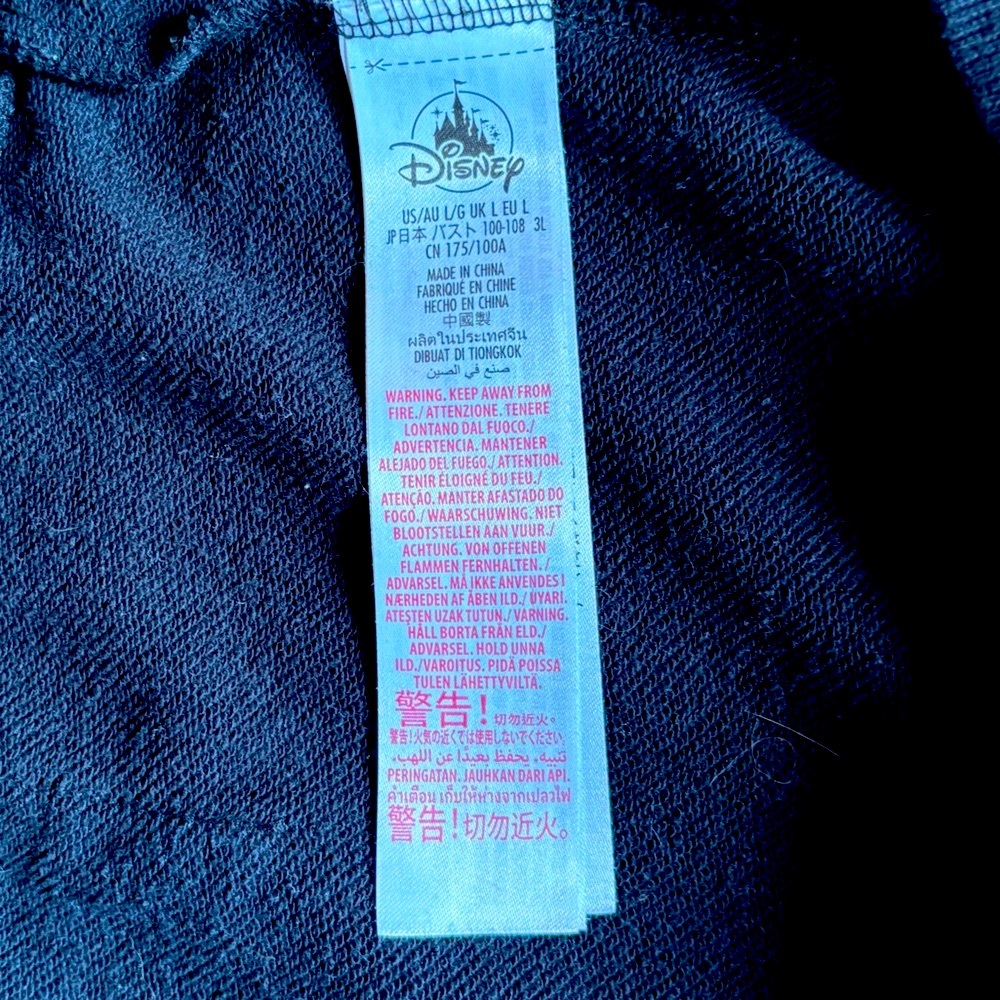 Disney Cinderella Castle Zip Hoodie Large - Picture 6 of 8